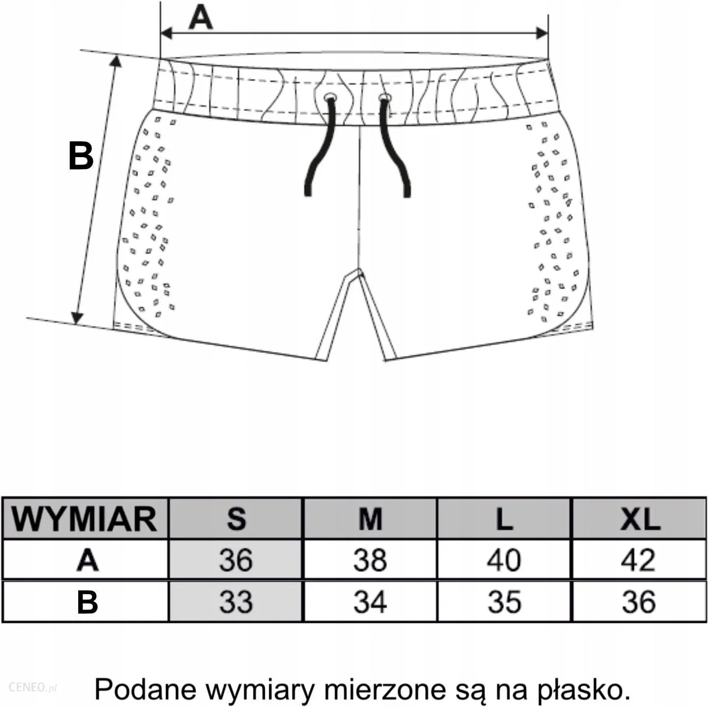 Sportowe Szorty Damskie Dwuwarstwowe
