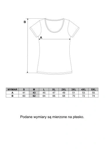 Koszulka damska bawełniana T-shirt Moraj