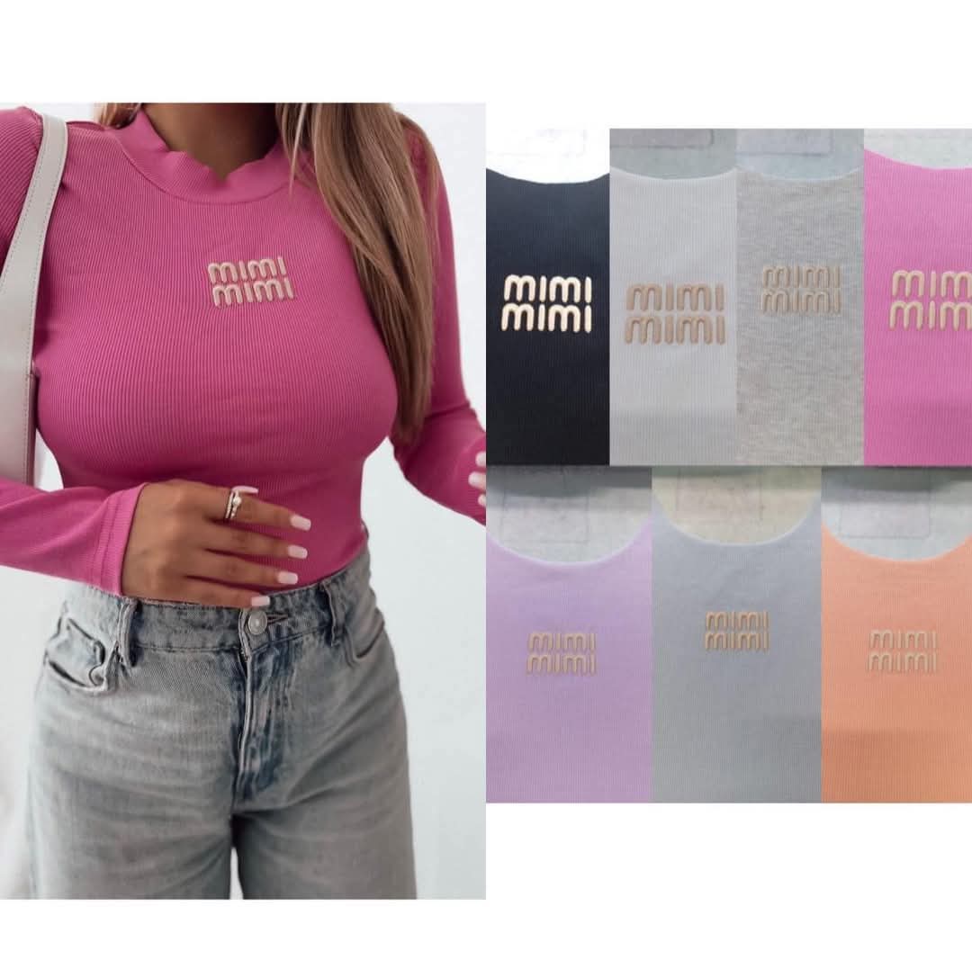 Bluzka prążkowana MIMI
