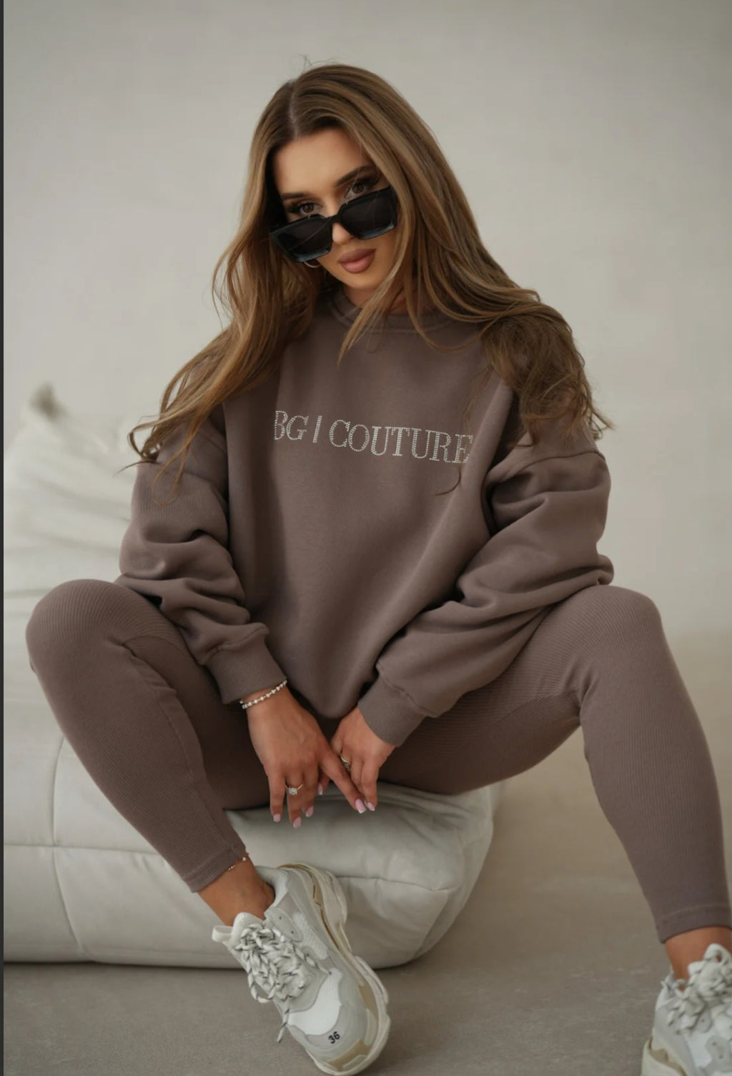BLUZA DAMSKA BG BALOON | CAPPUCCINO