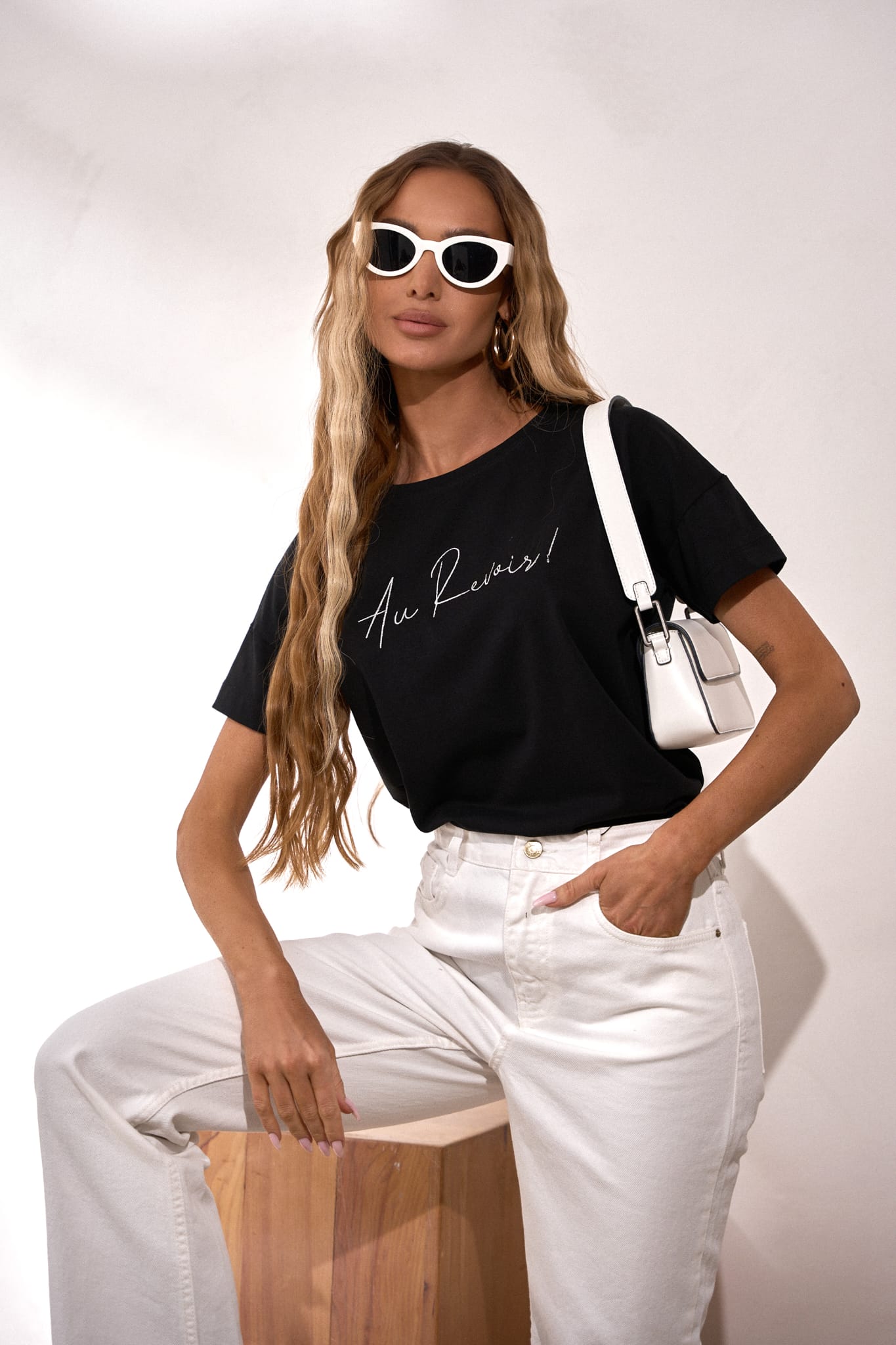 Bluzka Revais| Czarna
